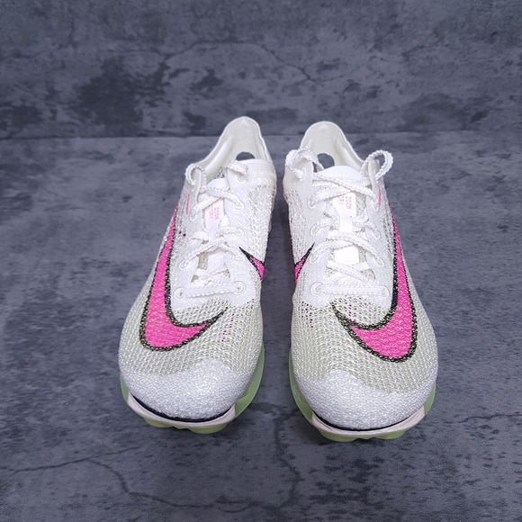 NIKE Air Zoom Victory Track Spikes‎ Mens 4 Women 5.5 White Sail Fierce Pink - Picture 4 of 6